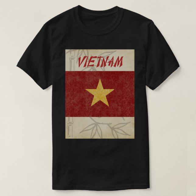 Recuerdo de una camiseta de Vietnam (Diseño del anverso)