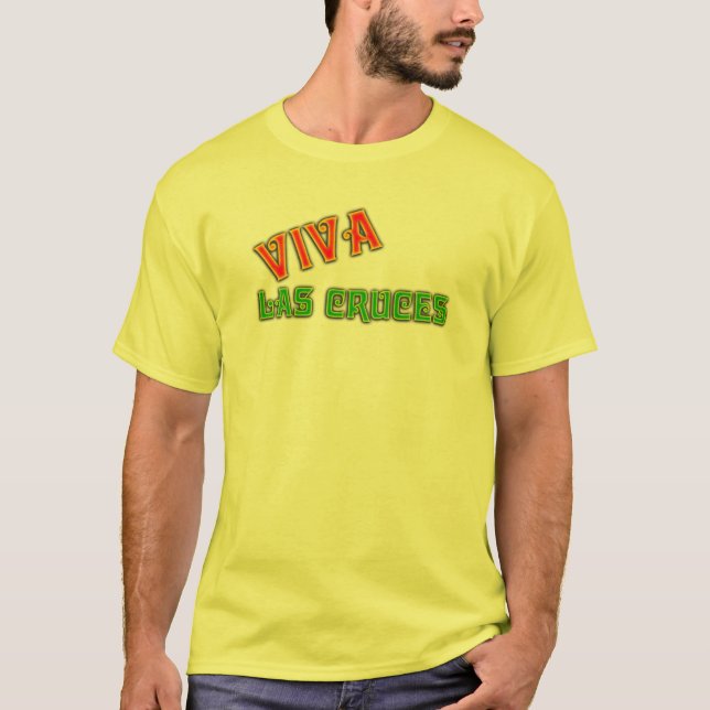 ¡Recuerdo de VIVA LAS CRUCES New México! Top de (Anverso)