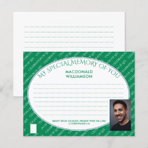 RECUERDO ESPECIAL DE USTEDES Tarjeta de memoria co