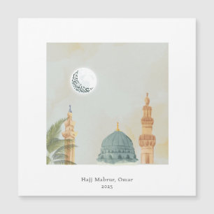 Recuerdo magnético personalizado de Masjid An-Naba