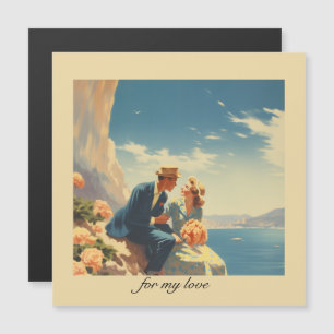 Recuerdo personalizado de romance de la Riviera vi