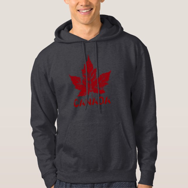 Recuerdo retro de la hoja de arce de la sudadera (Anverso)