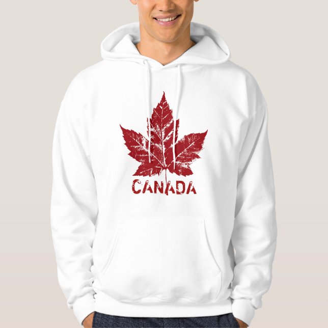 Recuerdo retro de la hoja de arce de la sudadera (Anverso)