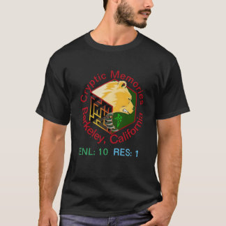 Recuerdos crípticos de ingreso Berkeley, camiseta 
