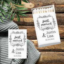 Recuerdos de boda Recién casados divertidos garaba