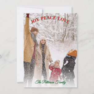 Recuerdos de Fotos de Navidad Familiares Rústicos 