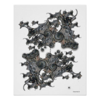 "Recuerdos De La Creación Silenciosa", Poster Bril