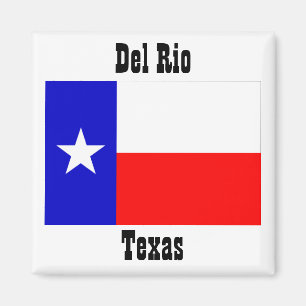 Recuerdos de los imanes de la bandera de Del Río
