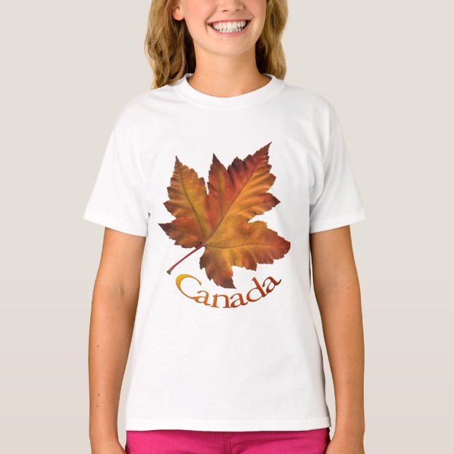 Recuerdos de sudaderas de Canadá para niños con ho (Anverso)
