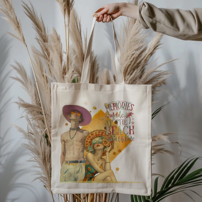 Recuerdos de verano en la bolsa de tote de la play (Subido por el creador)