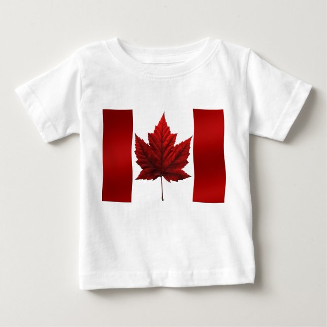Recuerdos del bebé de Canadá de la camisa del bebé (Anverso)