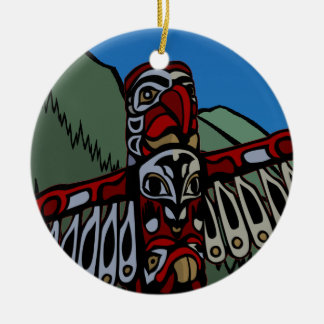 Recuerdos del ornamento del tótem de Vancouver