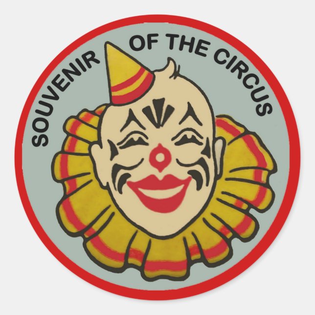 Recuerdos del Pegatina Circus (Anverso)