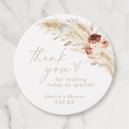 Recuerdos Etiquetas de agradecimiento para fiesta de boda Bo