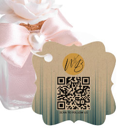 Recuerdos Etiquetas de empaque de código Qr para empresas de