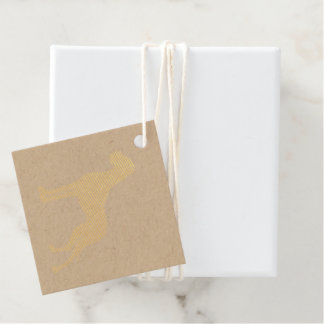 Recuerdos Etiquetas de Favor de Bolsa de Foil para Gran Dané