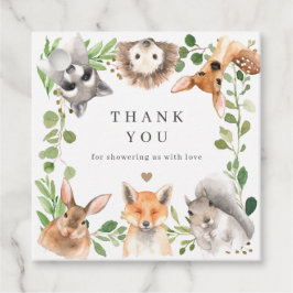 Recuerdos Etiquetas de Favor para Baby Shower de Animales de