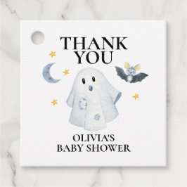 Recuerdos Etiquetas de Favor para Baby Shower de Fantasmita