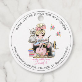 Recuerdos Etiquetas de favoritos de diseño de moda para masc