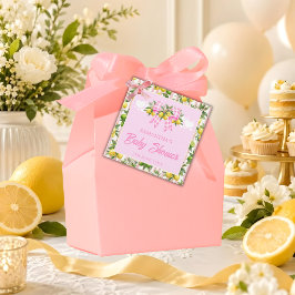 Recuerdos Etiquetas de regalo para Baby Shower con lazo de c