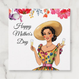 Recuerdos Etiquetas de regalo para el Día de la Madre - Dama