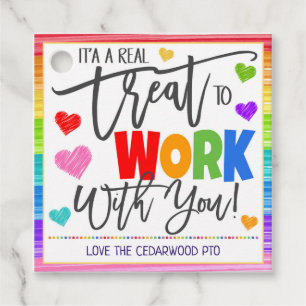 Recuerdos Etiquetas de regalo para empleados domésticos