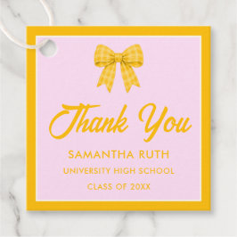 Recuerdos Etiquetas de regalo para fiesta de graduación con 
