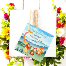 Etiquetas favoritas de cumpleaños para animales de