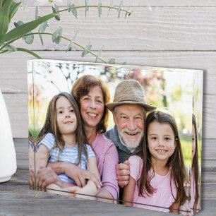 Recuerdos Familiares Foto Personalizada de Abuelos