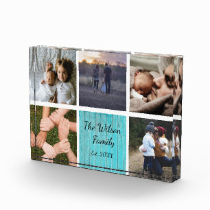 Recuerdos personalizados del collage de fotos de l