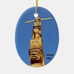 Recuerdos personalizados ornamento de Vancouver