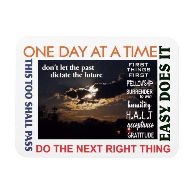 Recuperación de 12 pasos en el imán pasado 25 (Horizontal)