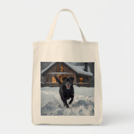 Recuperador de Labrador Negro Elegante Bolsa de To