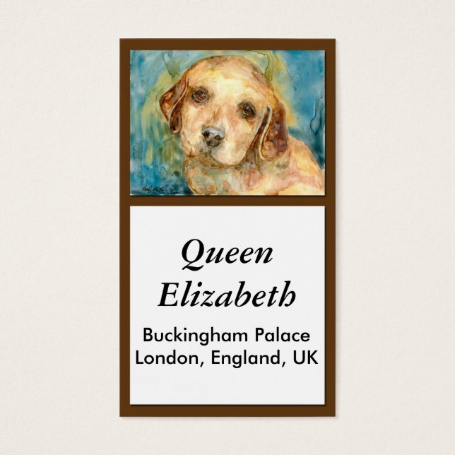 Recuperar tarjeta de negocio de paginación (Frente)