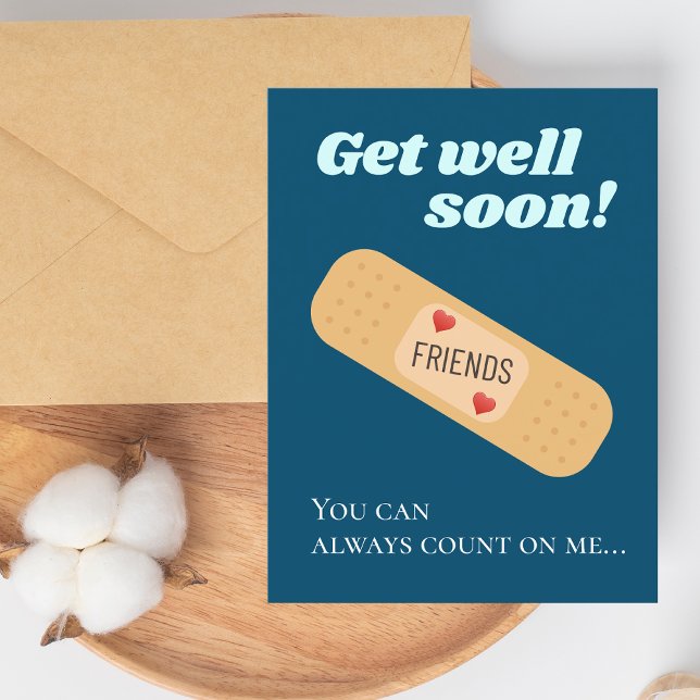 Recupérate pronto Tarjeta postal para amigos (Subido por el creador)