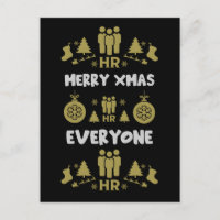 Recursos humanos Fea Regalos de Santa Navidad