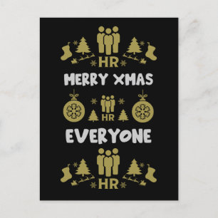 Recursos humanos Fea Regalos de Santa Navidad