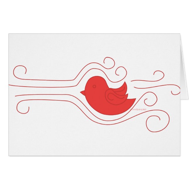 Red BIrd Fly (Anverso (Horizontal))