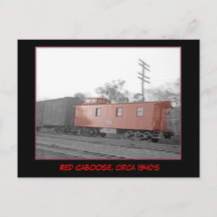 Red Caboose, aproximadamente la postal de los años