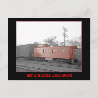 Red Caboose, aproximadamente la postal de los años