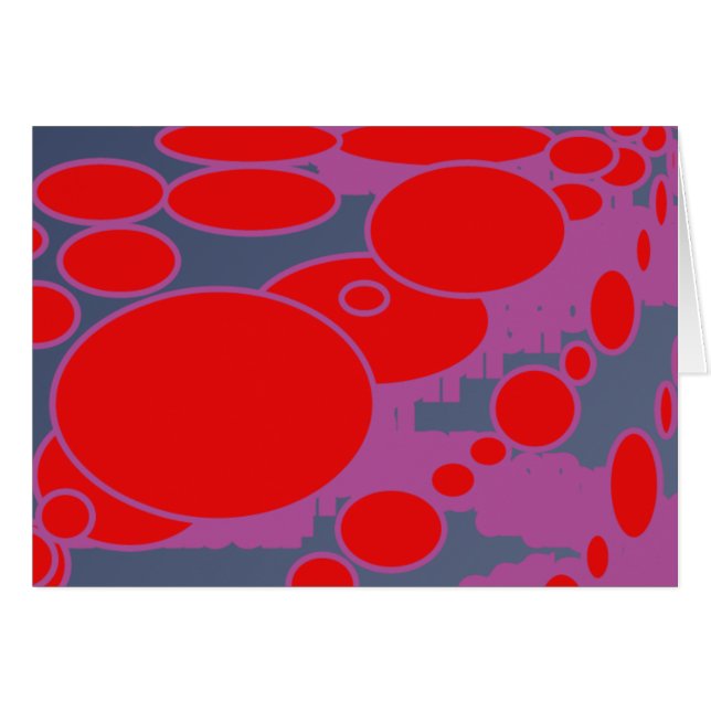 red circle and dark blue purple abstract art (Anverso (Horizontal))