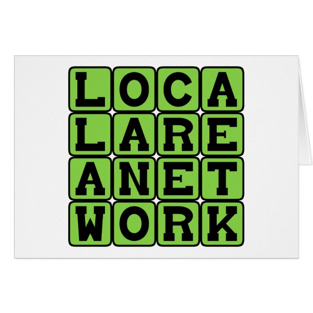 Red de área local, redes LAN (Anverso (Horizontal))