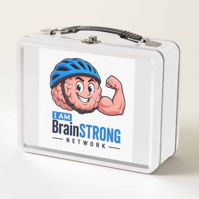 Red de BrainSTRONG Lunchbox (Anverso)