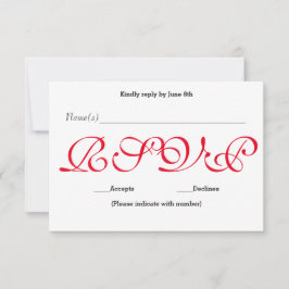 Red de fondo - Tarjeta de respuesta de recepción R