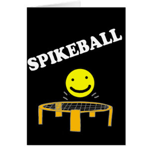 Red divertida de Spikeball con arte de la cara de