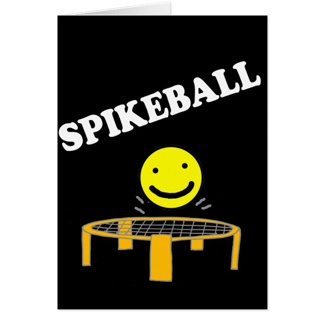 Red divertida de Spikeball con arte de la cara de (Frente)