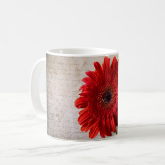 Red Gerbera - tazas