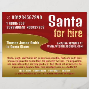 Red & Gold, publicidad de artistas de Santa Claus