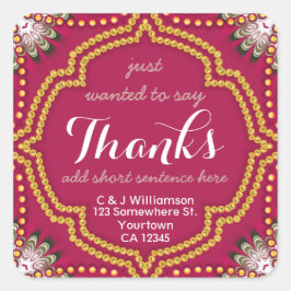 Red Gold Royal Eastern agradece a los Pegatinas de