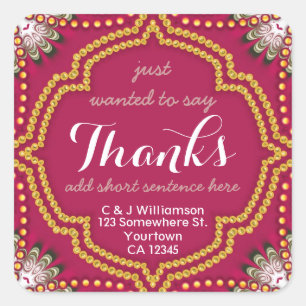 Red Gold Royal Eastern agradece a los Pegatinas de